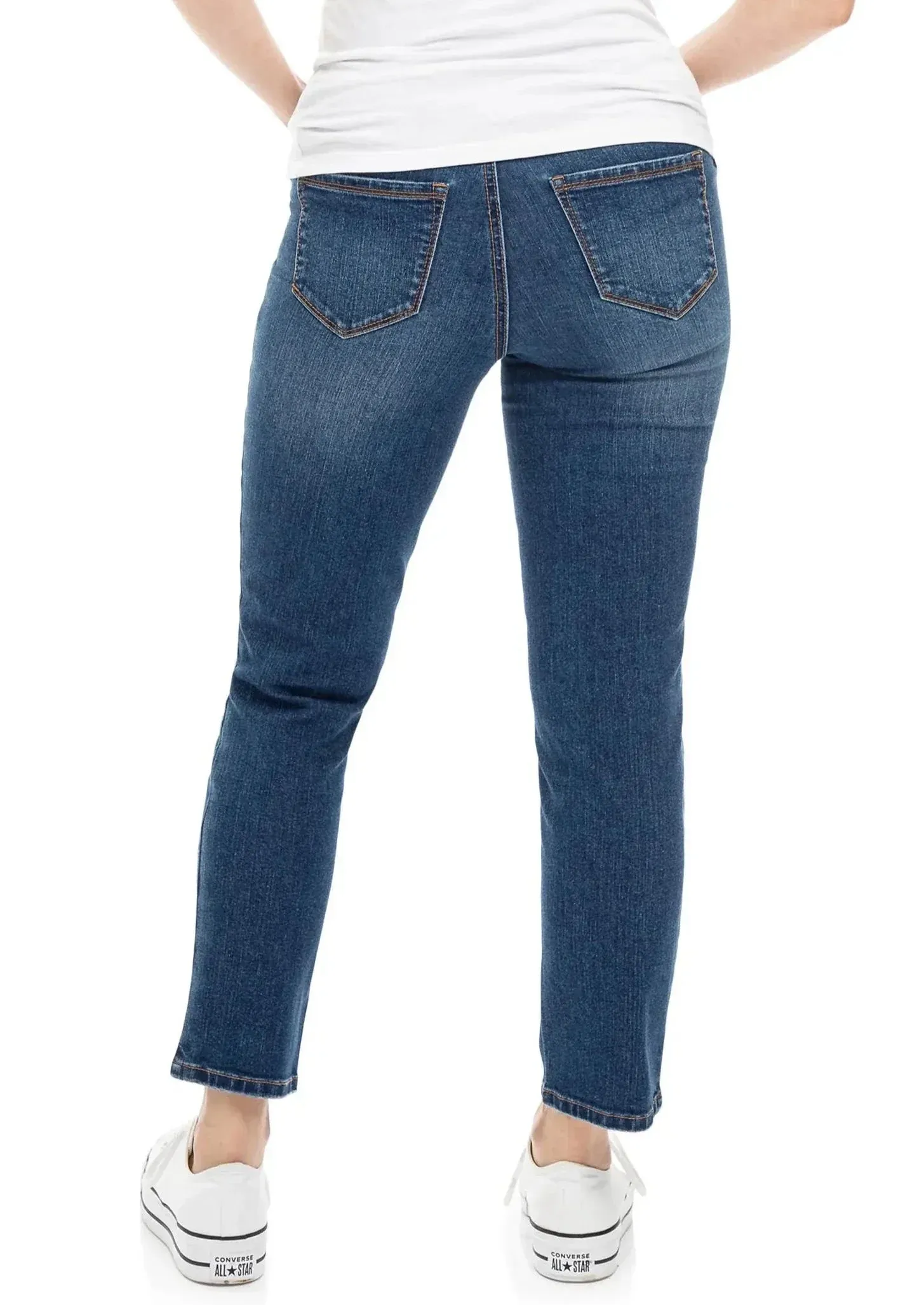 1822 Maternity Jeans | Petite Friendly Straight Leg