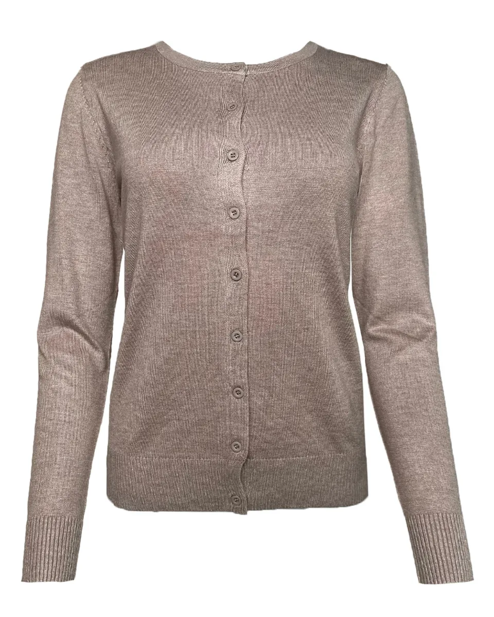 ALL SEASON CARDIGAN IN KHAKI