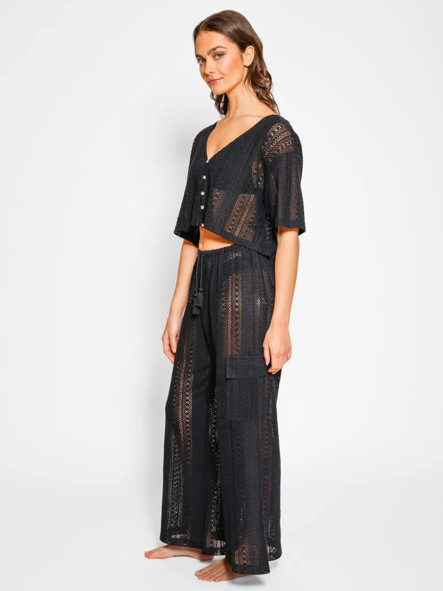 Amalfi Top In Black
