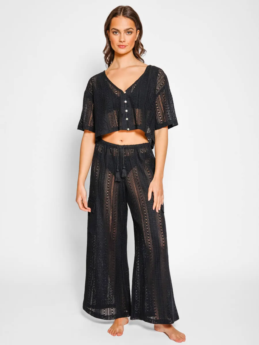 Amalfi Top In Black
