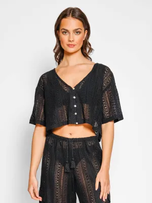 Amalfi Top In Black