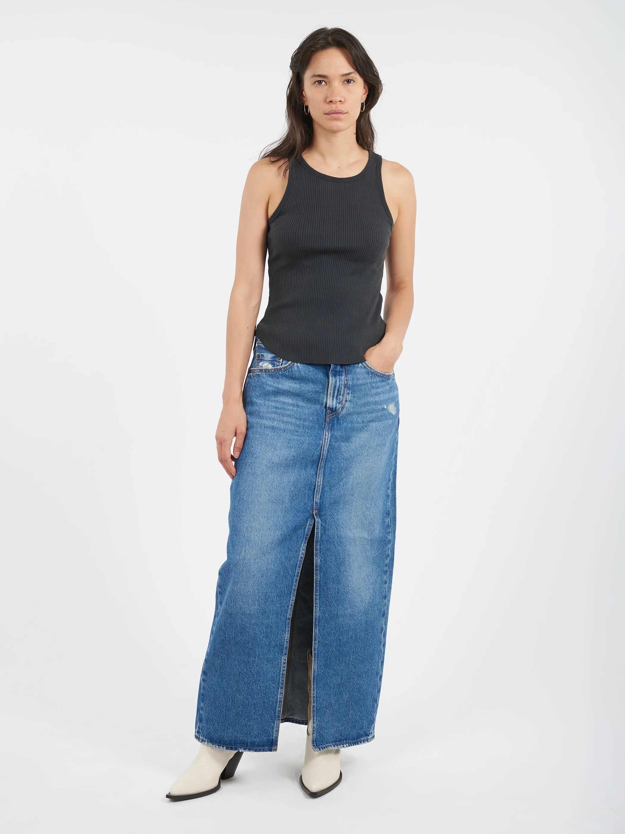 Ankle Column Skirt