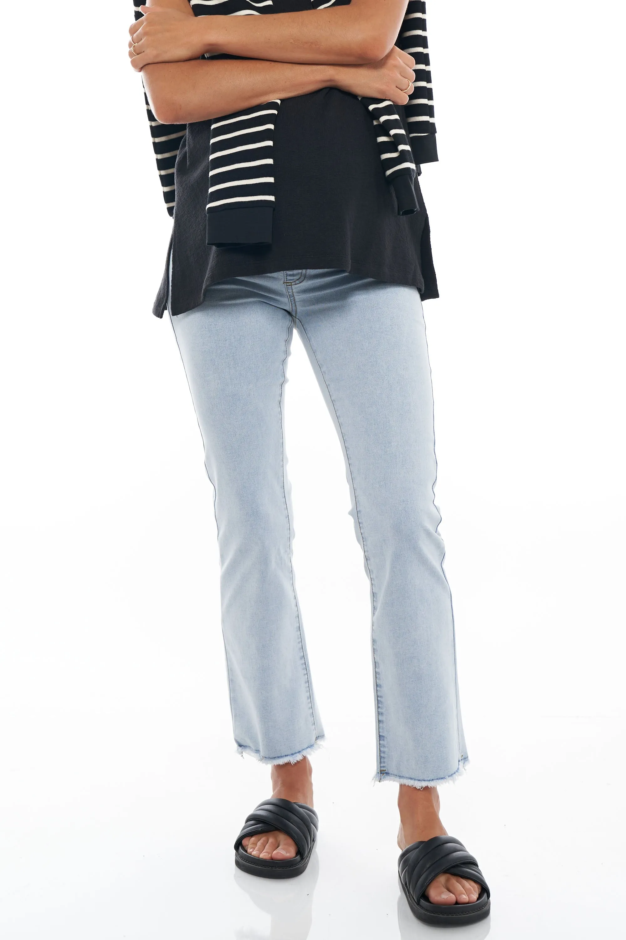 As It Was Kick Flare Maternity Jean