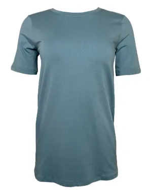 Back to Basics Tee in Blue Gray