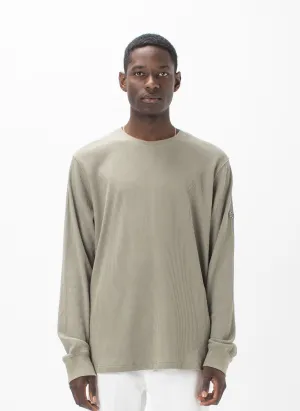 Badge Waffle Long Sleeve Sage