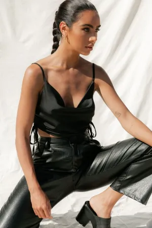 Basic Babe Black Crop Top