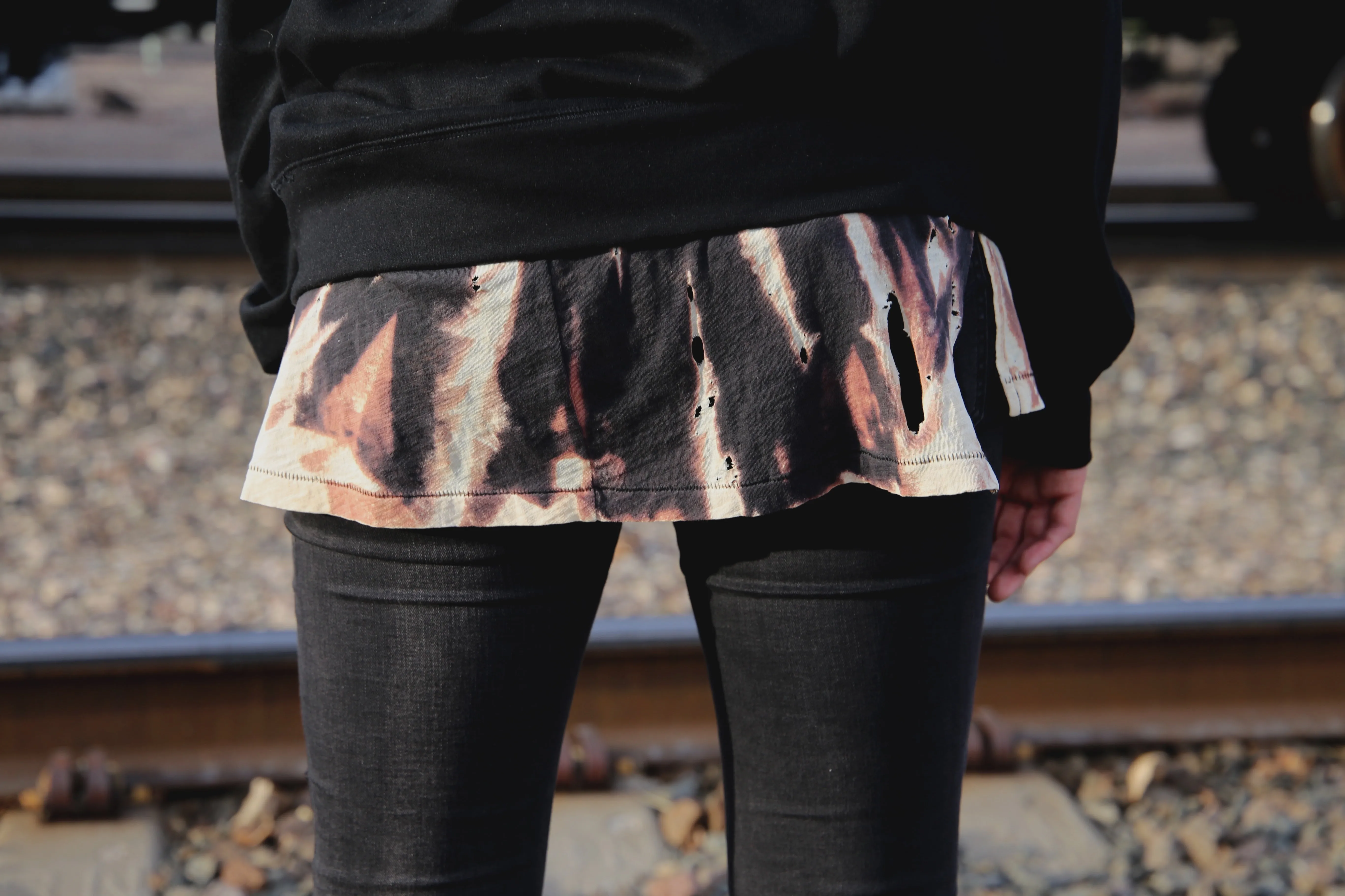 Black Basic Crew Sweater