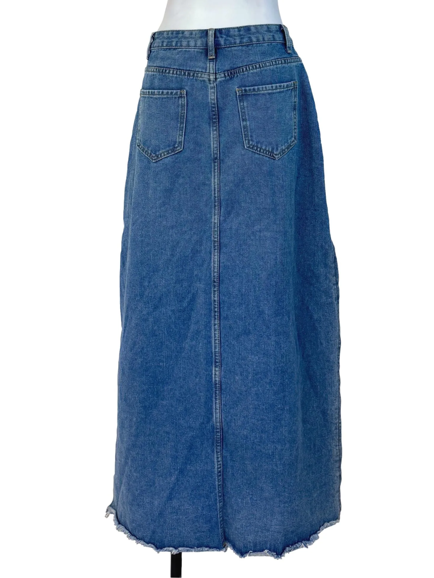 Blue Denim Skirt TTR