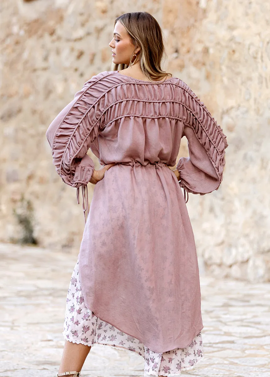 Brandy Duster in Light Orchid