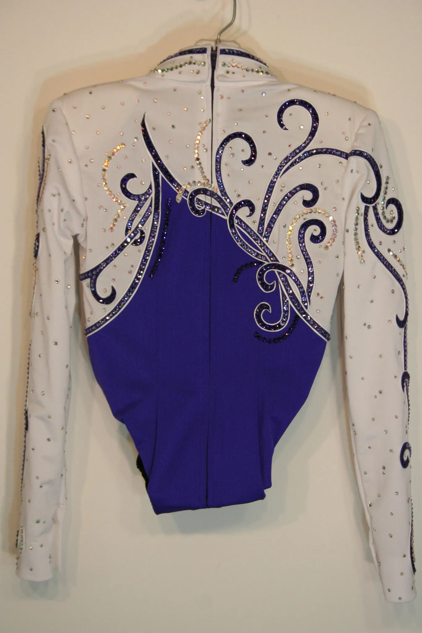Budget Purple Girls Equitation Blouse 1549A