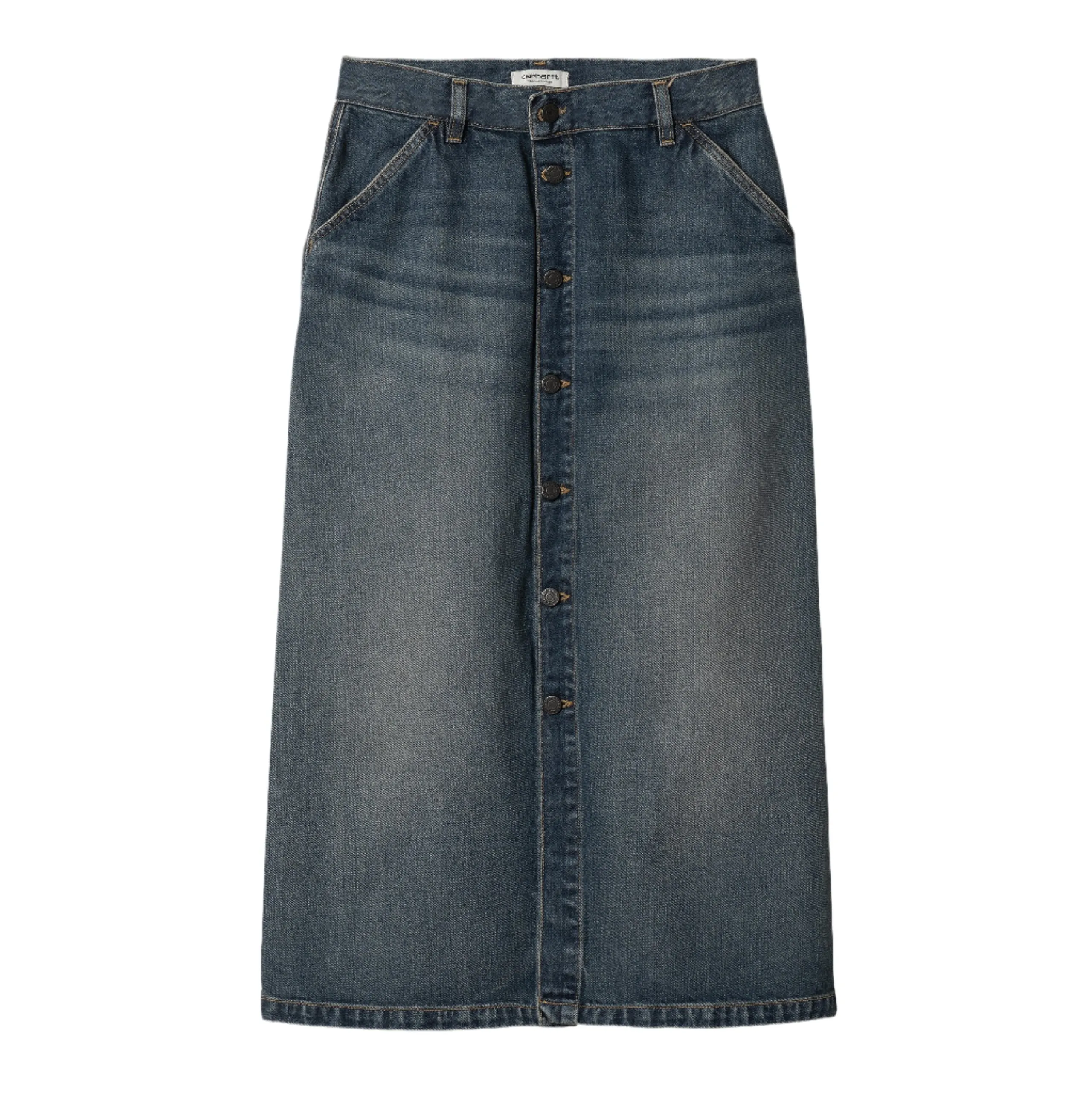 Carhartt WIP W' Marvin Skirt Blue Worn