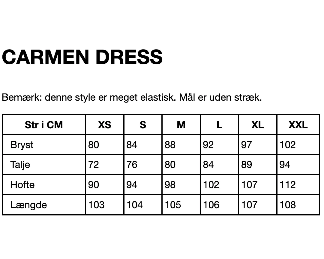 Carmen Dress - Black