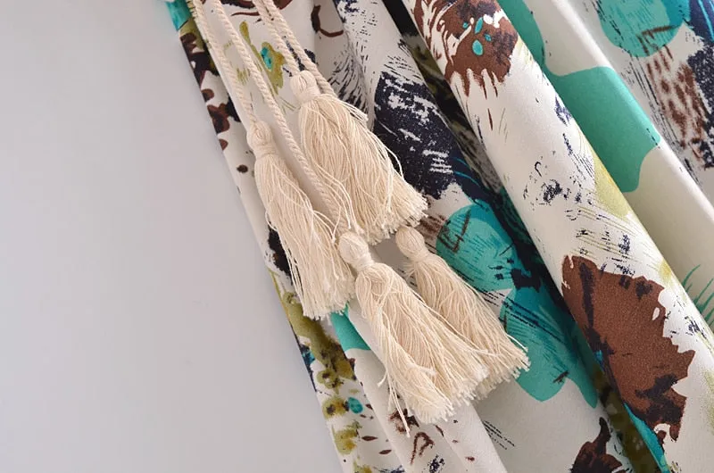 CLARA Summer Splash Bohemian Dress