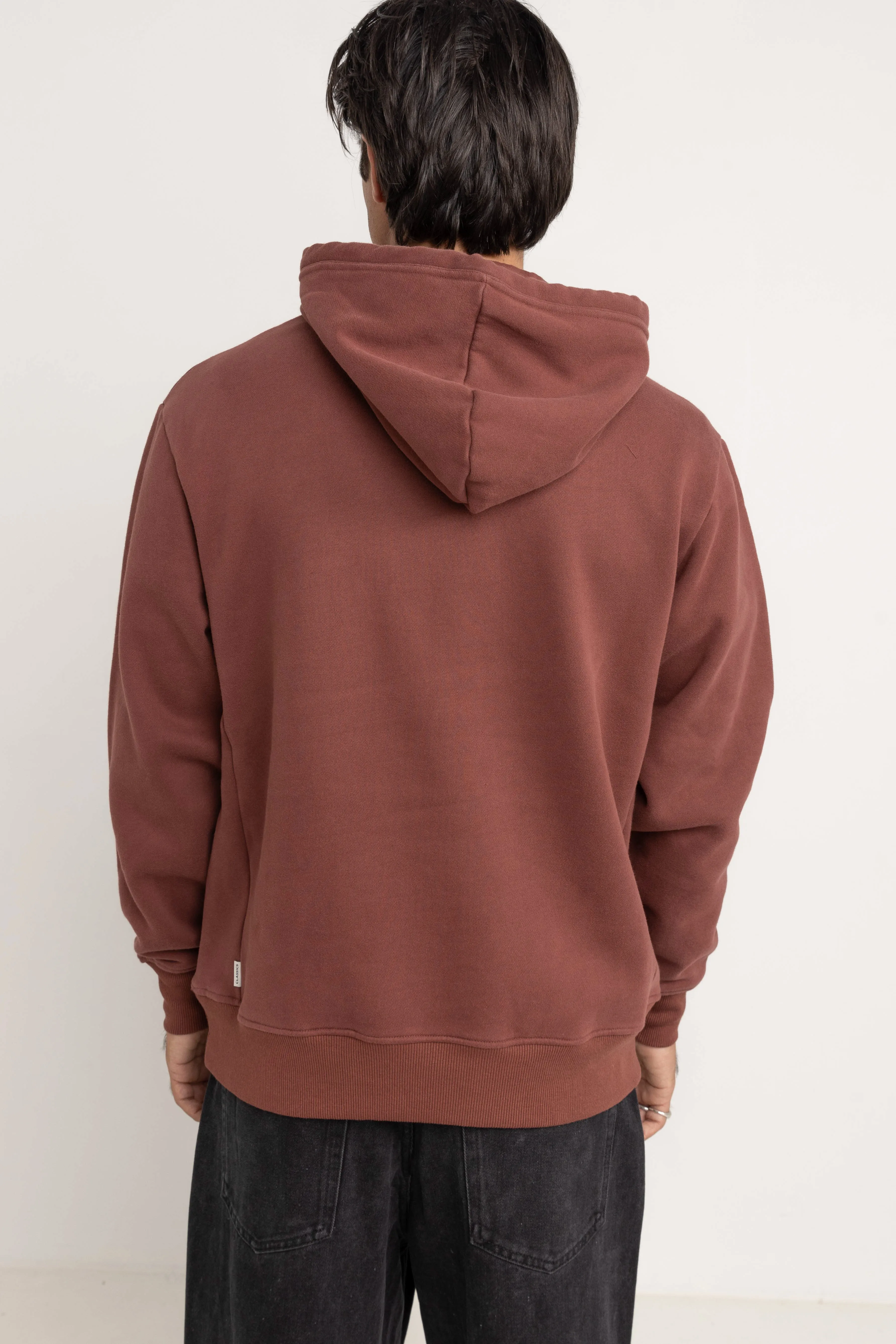 Classic Fleece Hood Merlot