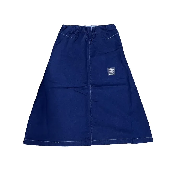 Corfu Micro Knit Denim Skirt