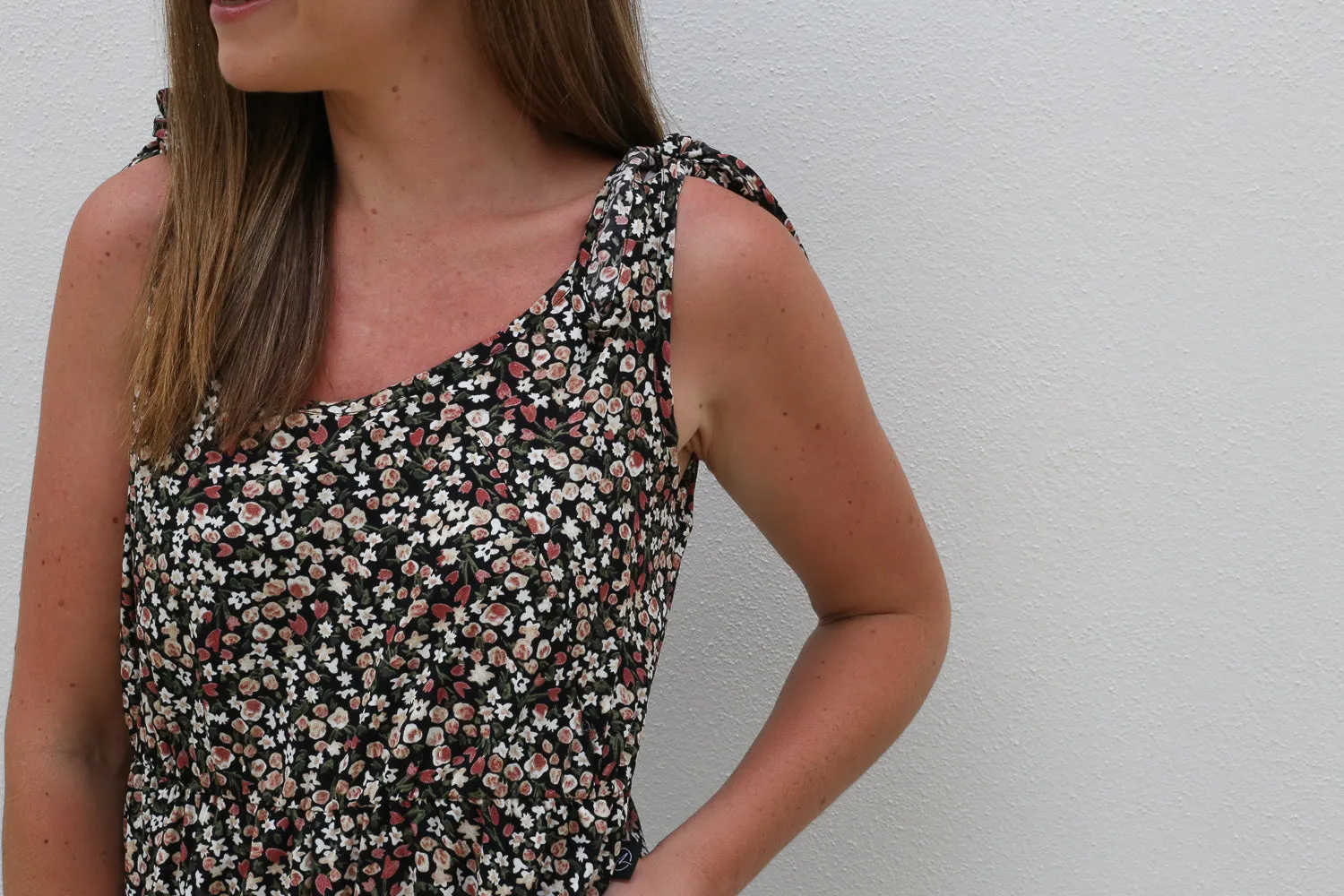 Daphne Breastfeeding Jumpsuit by Addison Clothing (Floral)