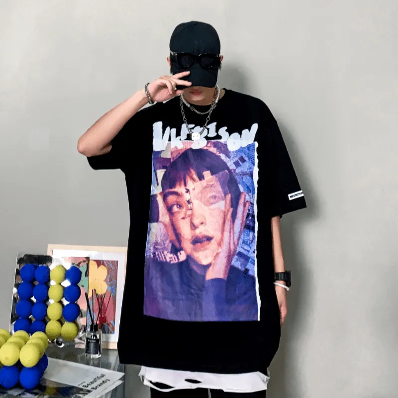 Dark Style Print T-shirt