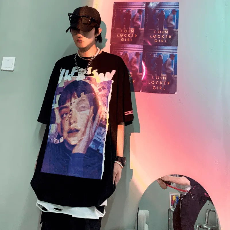Dark Style Print T-shirt