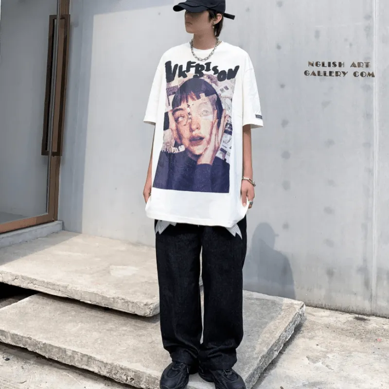 Dark Style Print T-shirt