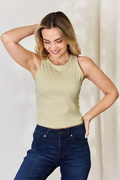 Donnie Basic Bae Full Size Round Neck Slim Tank