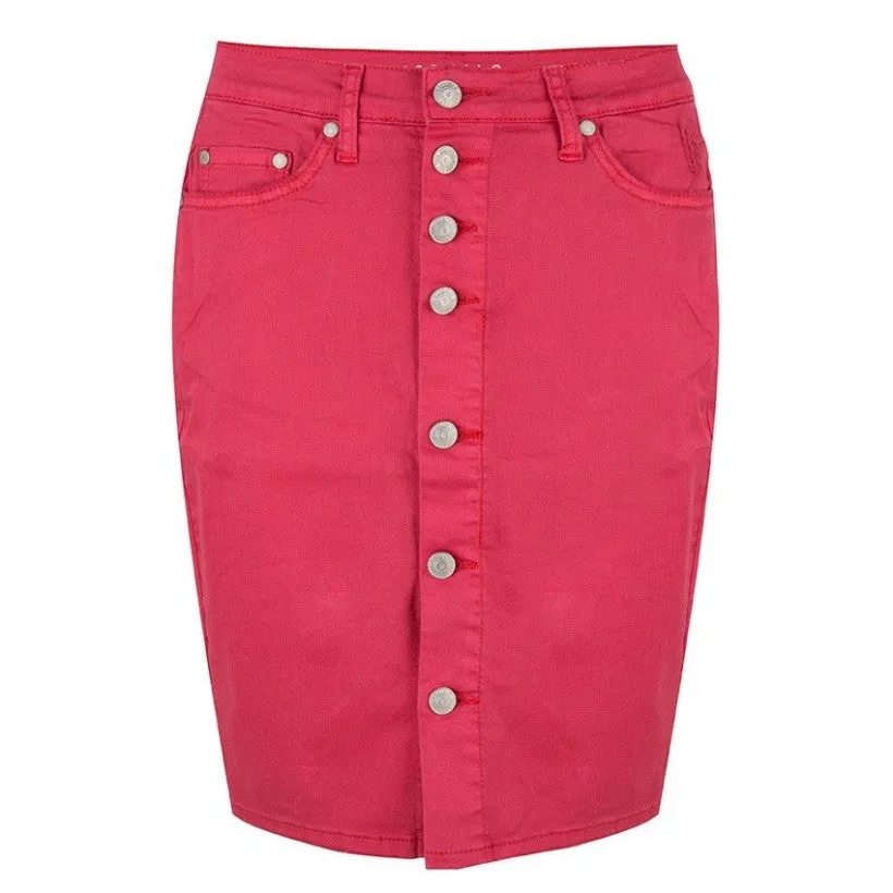 Esqualo - Dyed Button Skirt