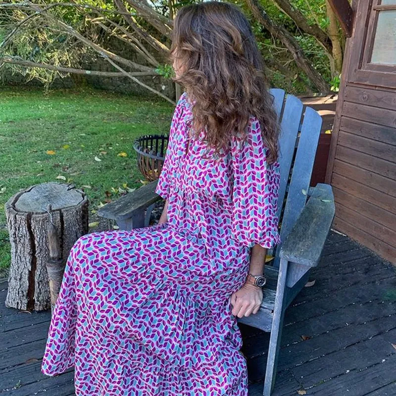 GEORGIA Boho Maxi Dress