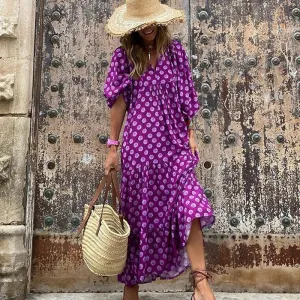 GEORGIA Boho Maxi Dress