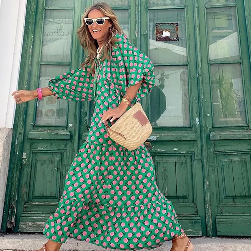 GEORGIA Boho Maxi Dress