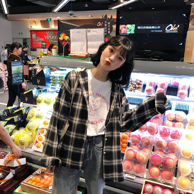 Harajuku Check Shirt KF81719