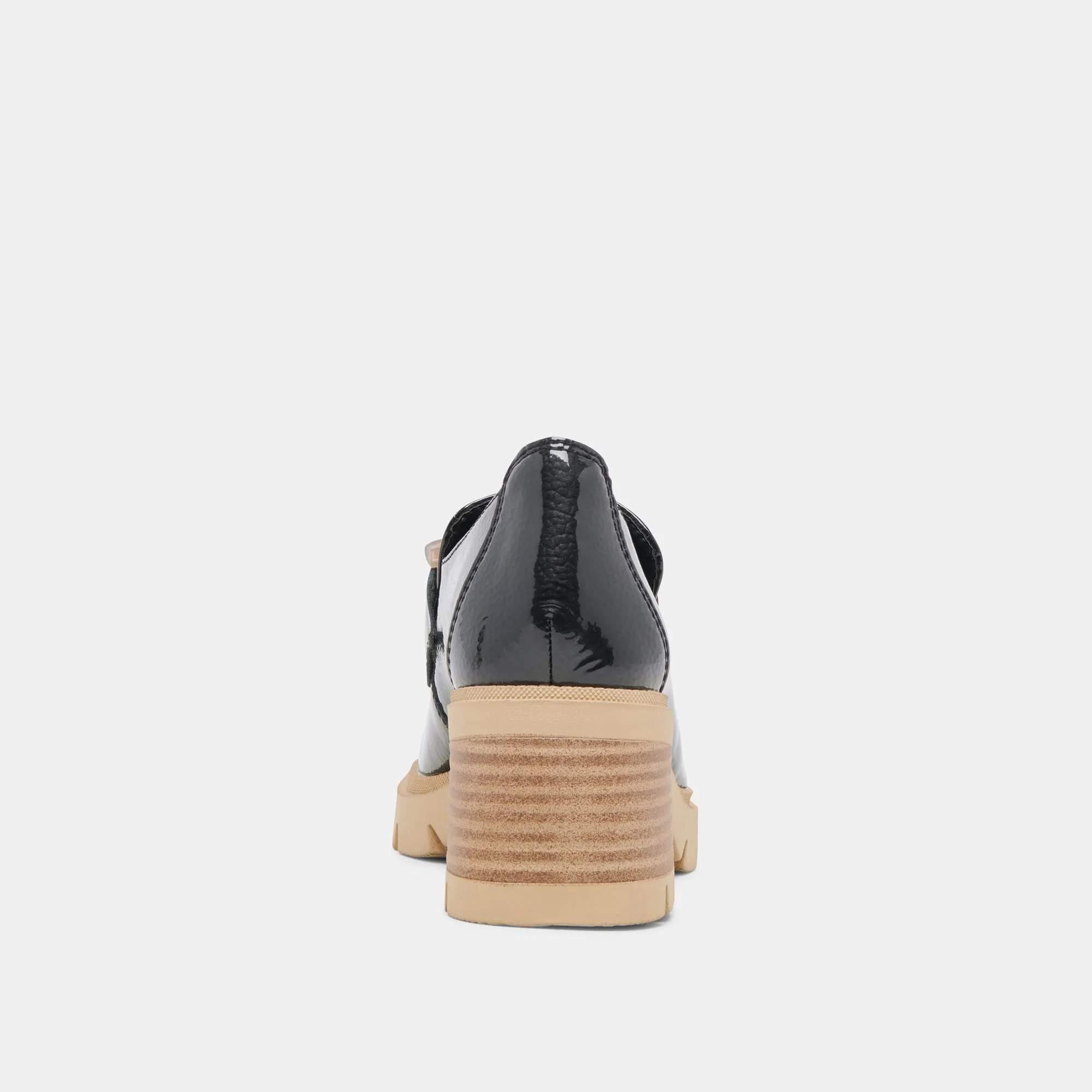 HAROLD HEELS MIDNIGHT PATENT LEATHER - re:vita