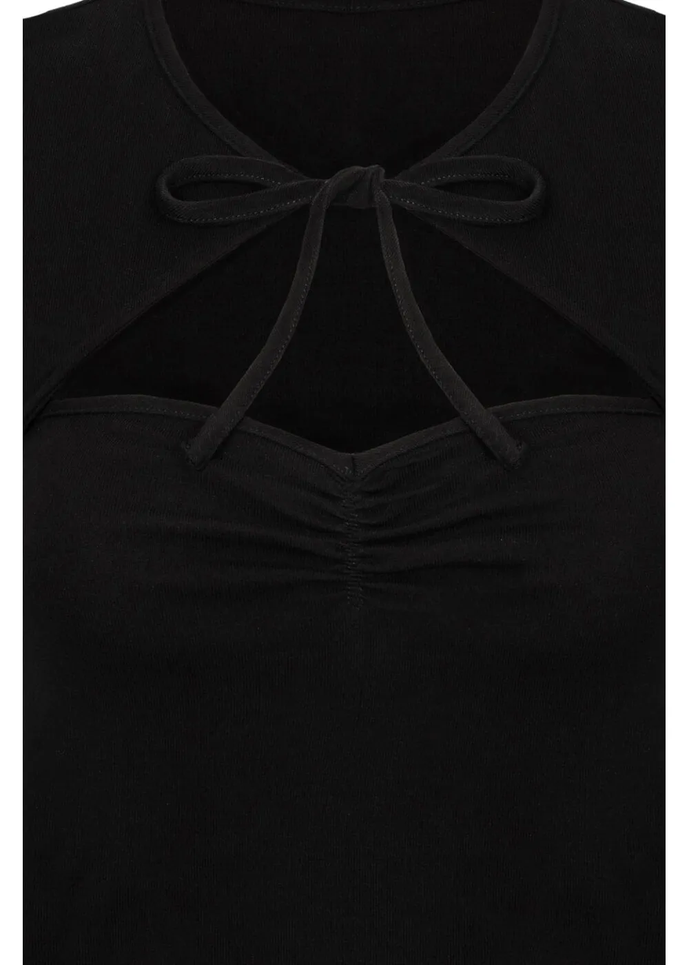 Hell Bunny Priscilla 50's Top Black