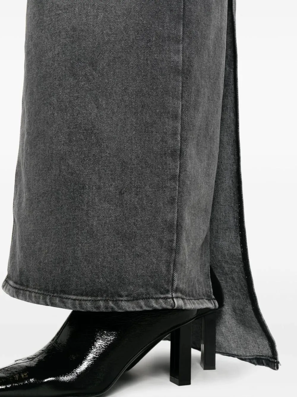 Heritage Stone Denim Long Skirt