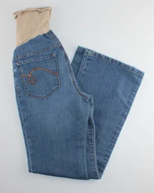 INDIGO BLUE JEANS MATERNITY XS PETITE PRE-LOVED