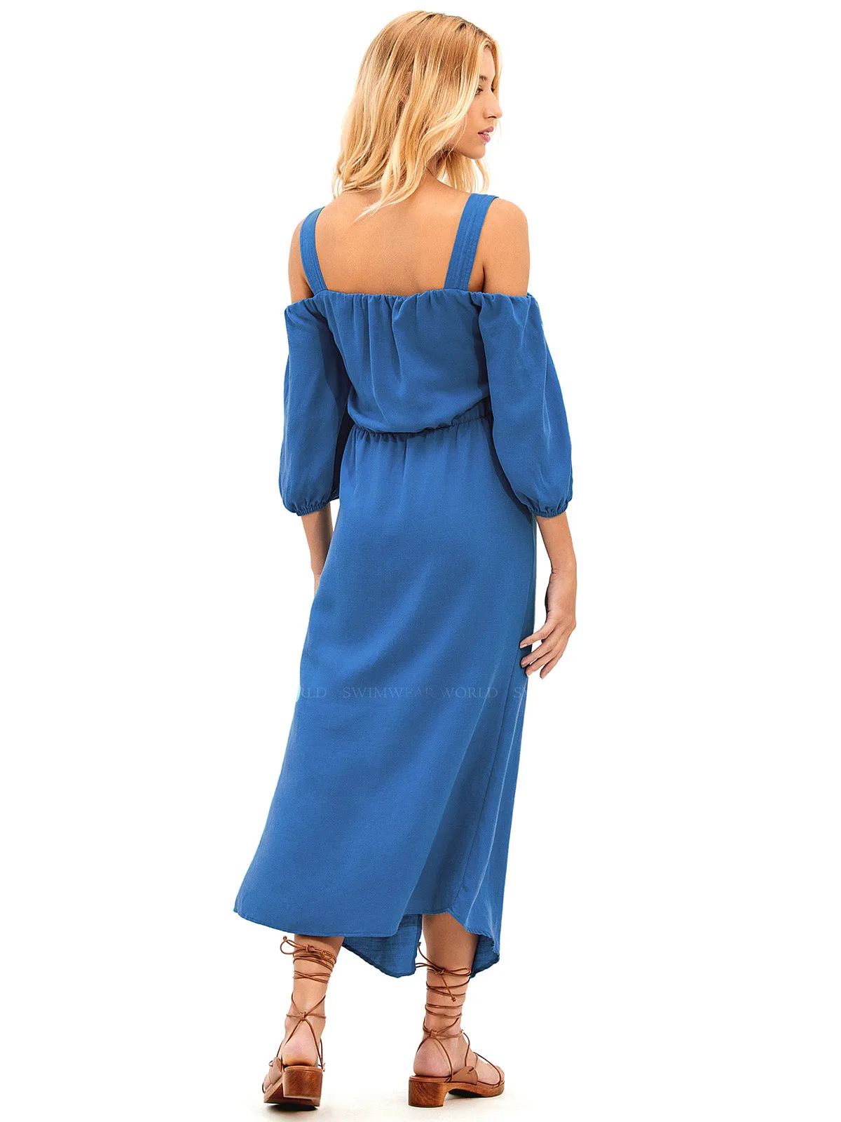 Jade Detail Midi Dress ::RET