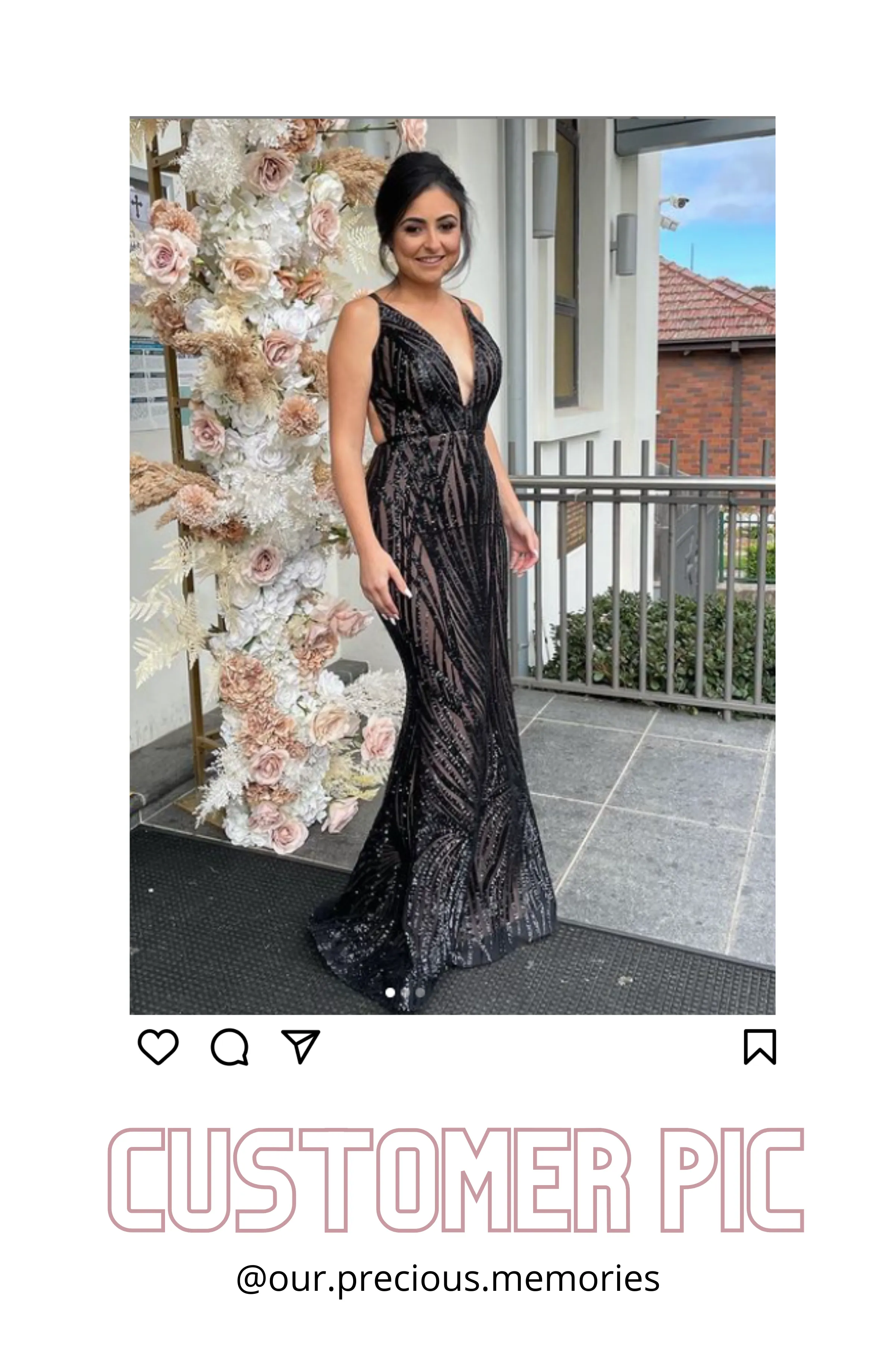JADORE Cari Gown (black) - RRP $455