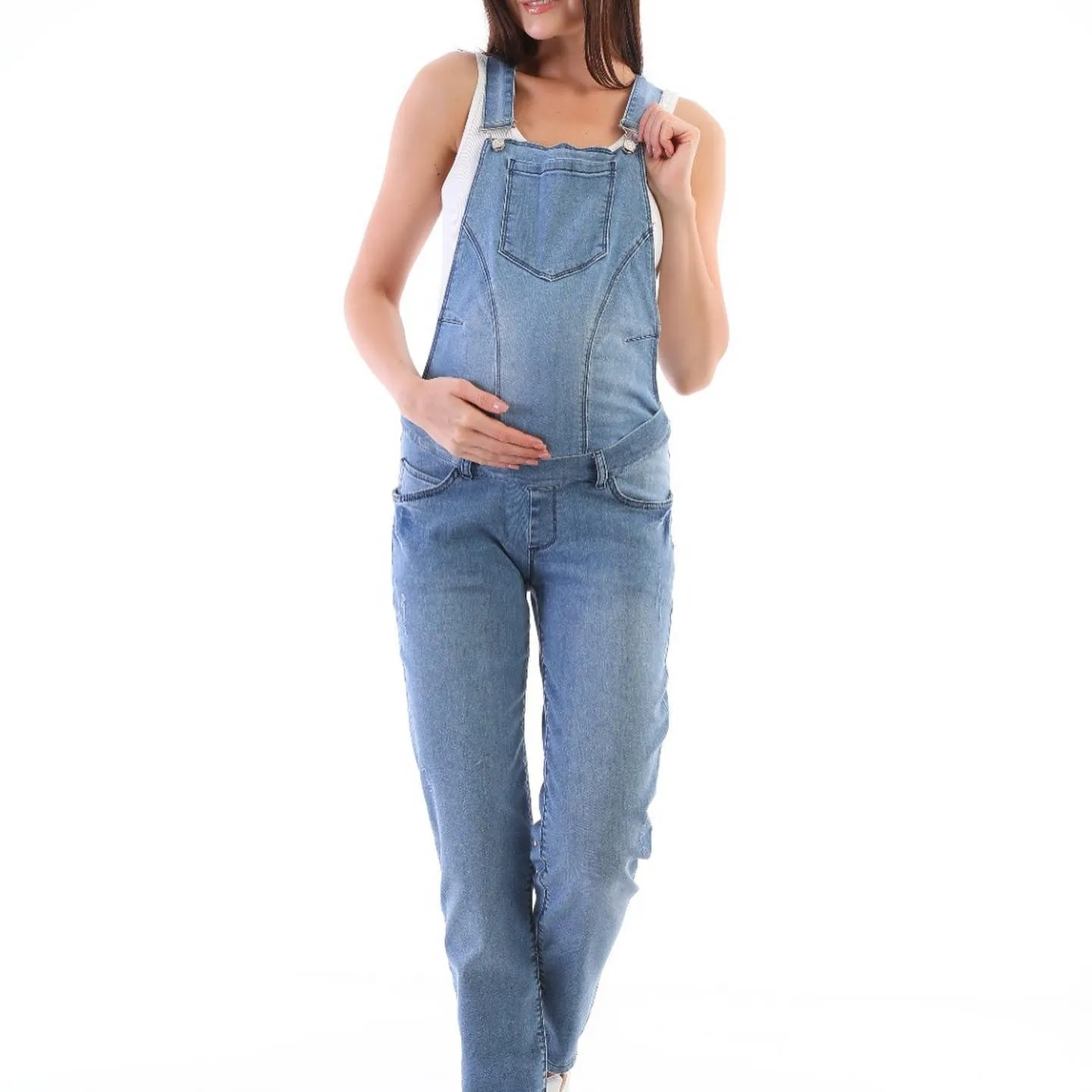 Jeans Maternity Salopet 2 in 1