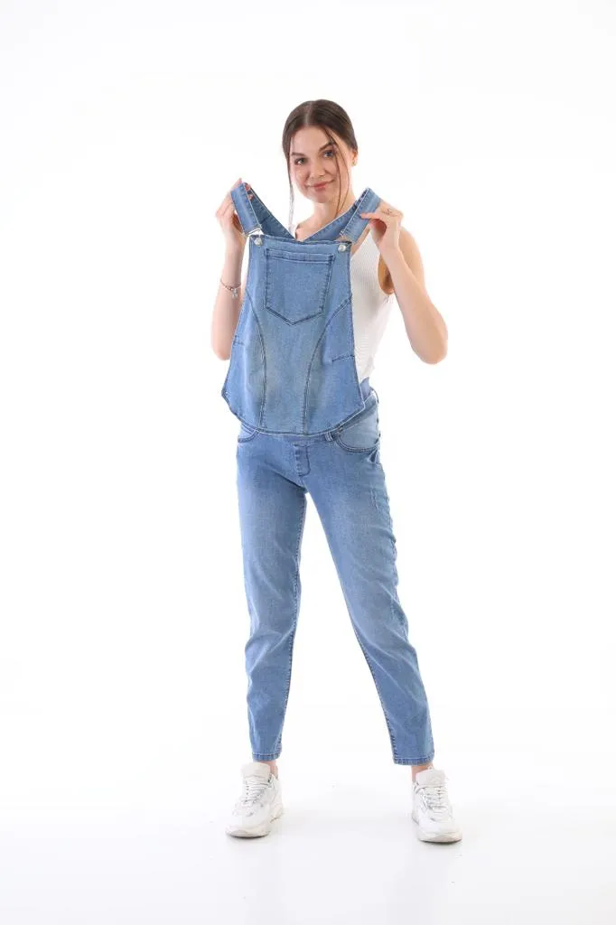 Jeans Maternity Salopet 2 in 1