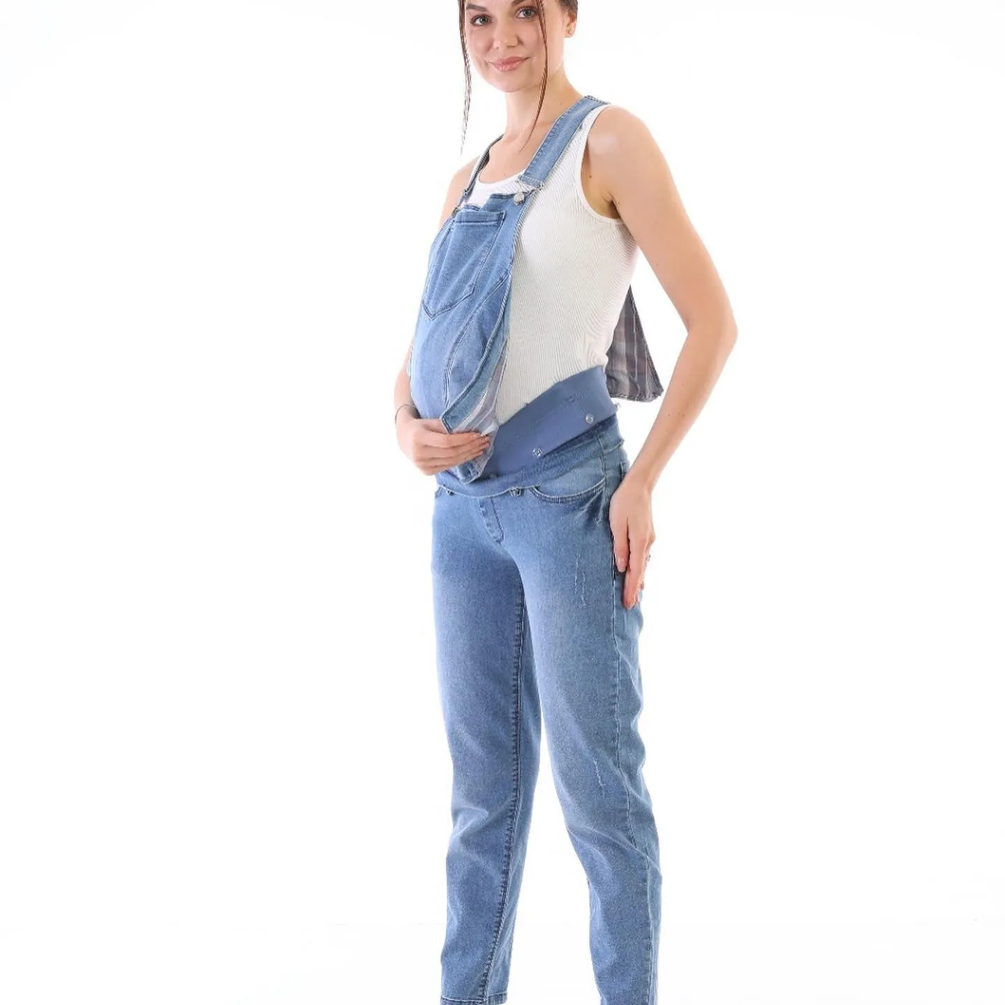 Jeans Maternity Salopet 2 in 1