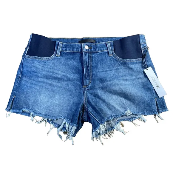 Joe's Jeans Maternity The Ozzie Denali Cut off Jean Short Size 34 RT$108.00