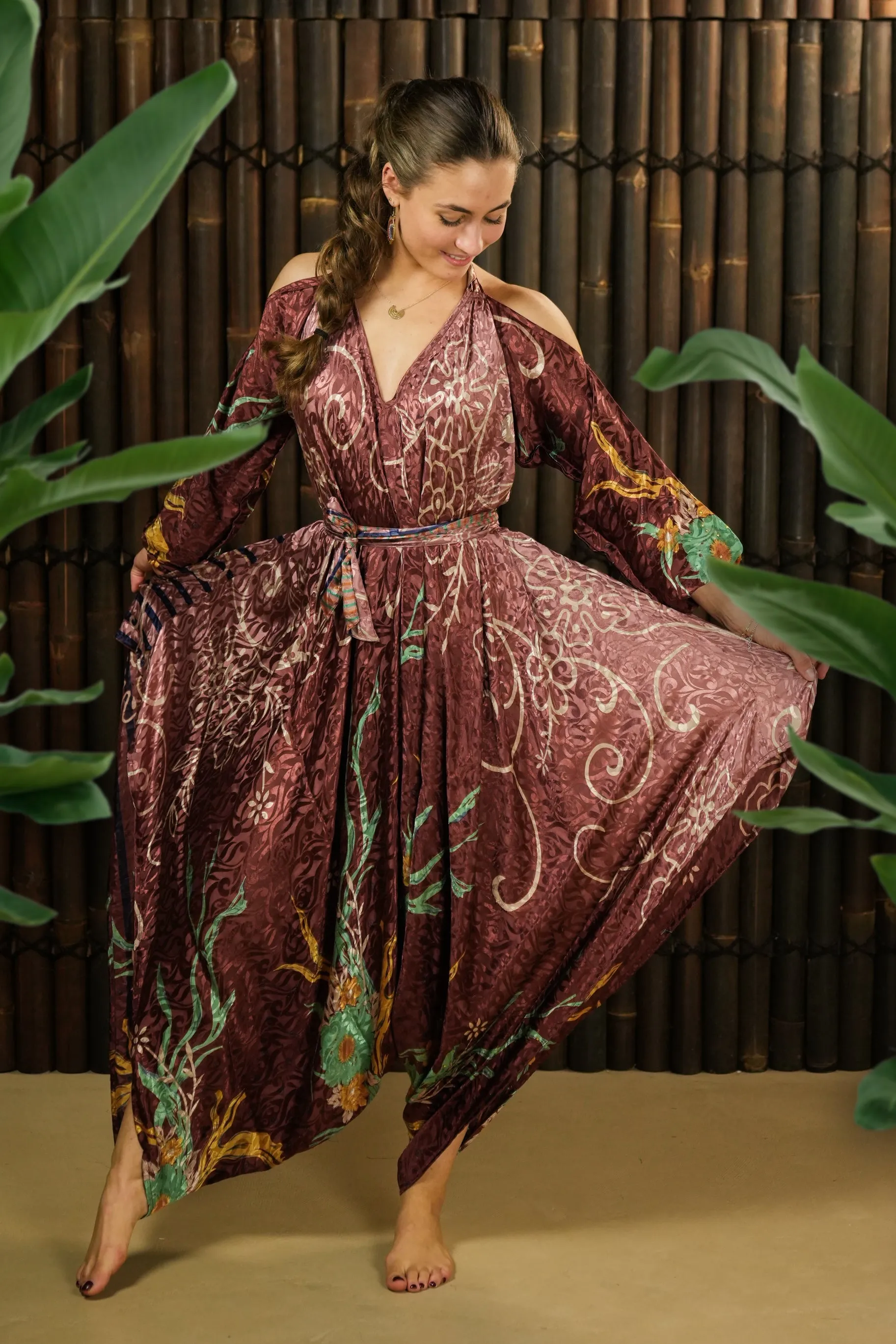 Jumpsuit 'Eunoia' with Sleeves - longer - with imperfections