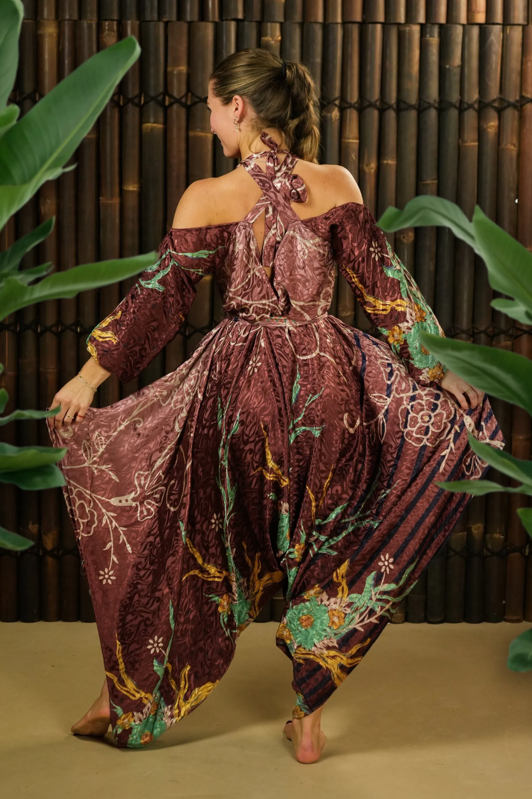 Jumpsuit 'Eunoia' with Sleeves - longer - with imperfections