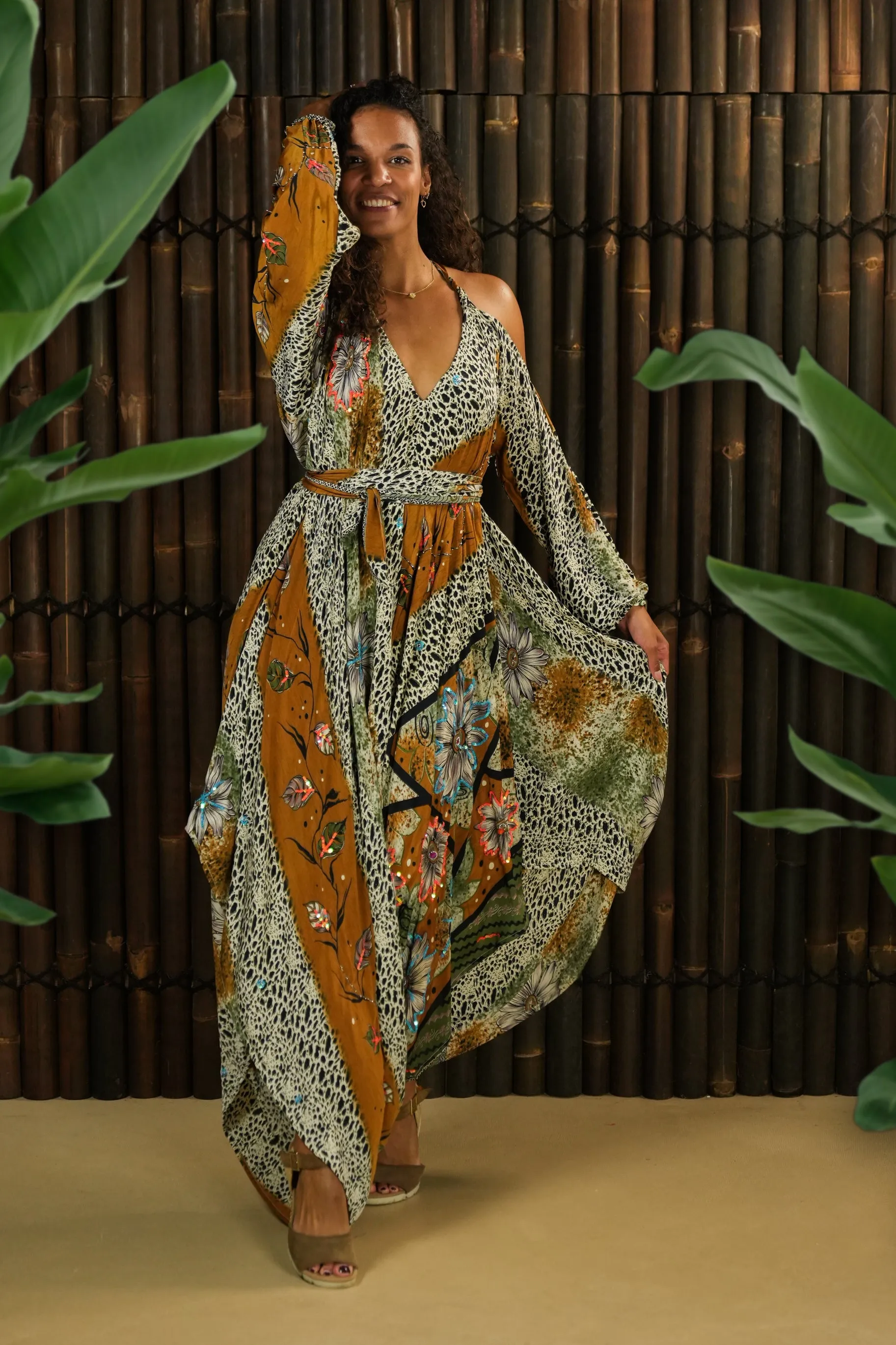 Jumpsuit 'Eunoia' with Sleeves - Longer