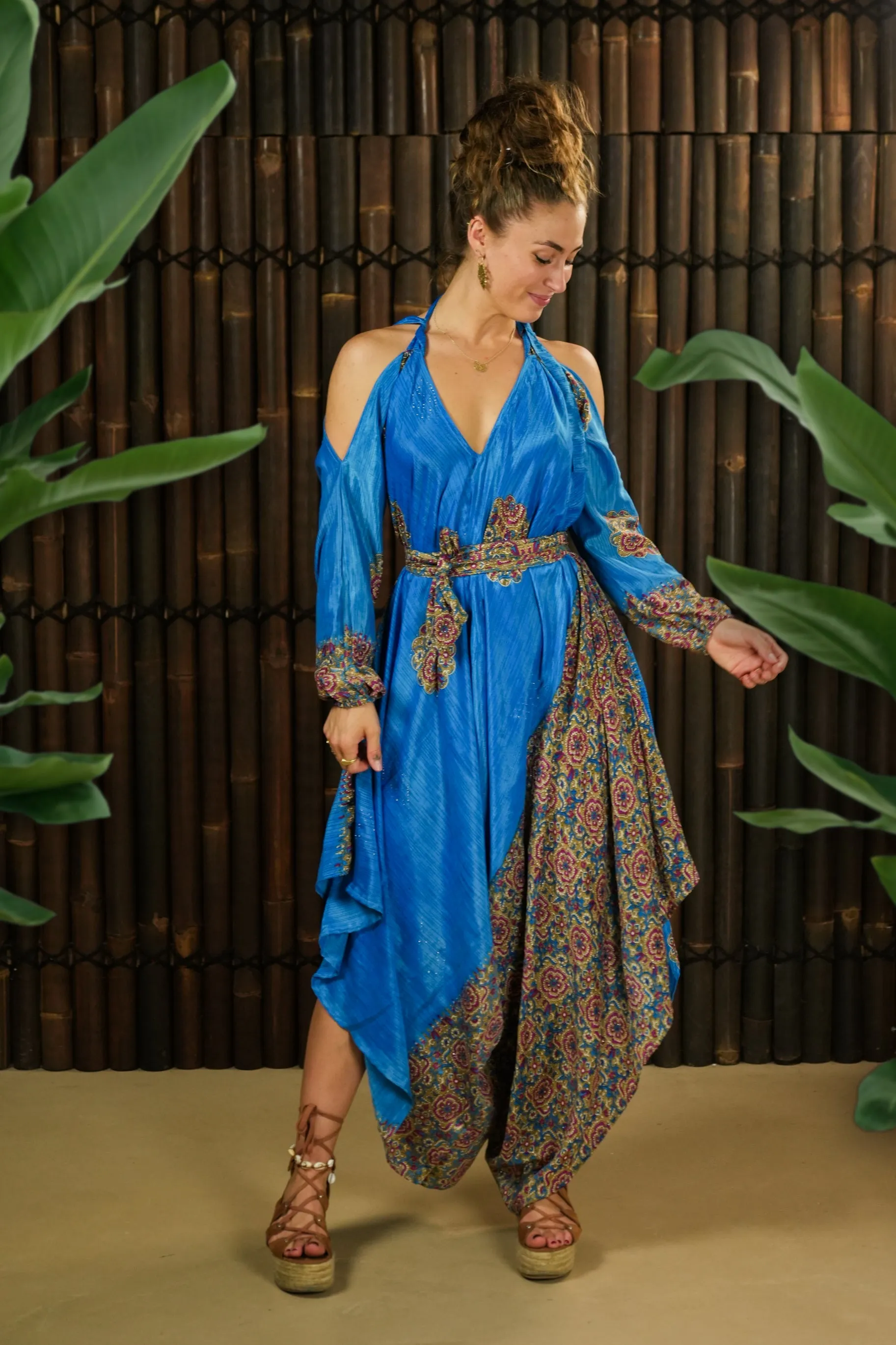 Jumpsuit 'Eunoia' with Sleeves - with imperfections