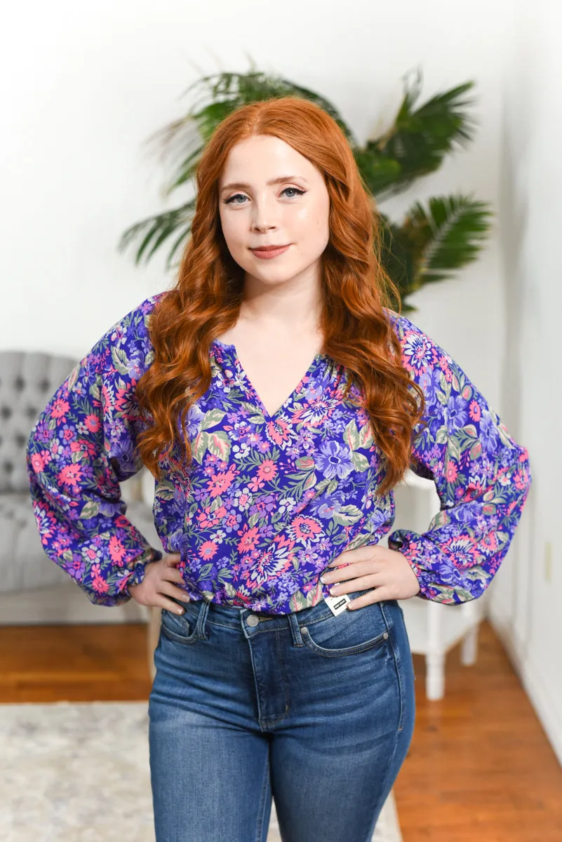 Katy Floral Blouse FINAL SALE