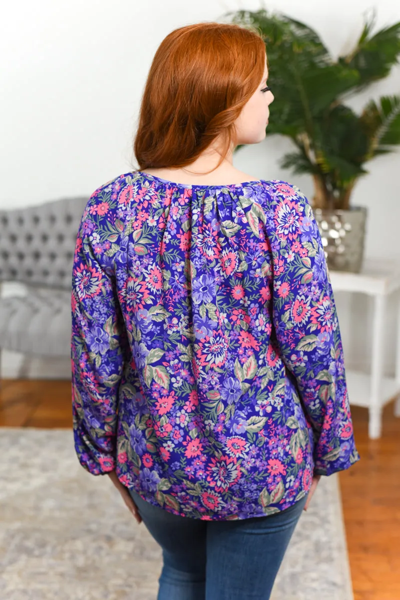 Katy Floral Blouse FINAL SALE