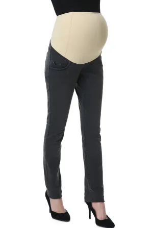 Kimi   Kai Maternity "Frankie" Straight Leg Denim Jeans