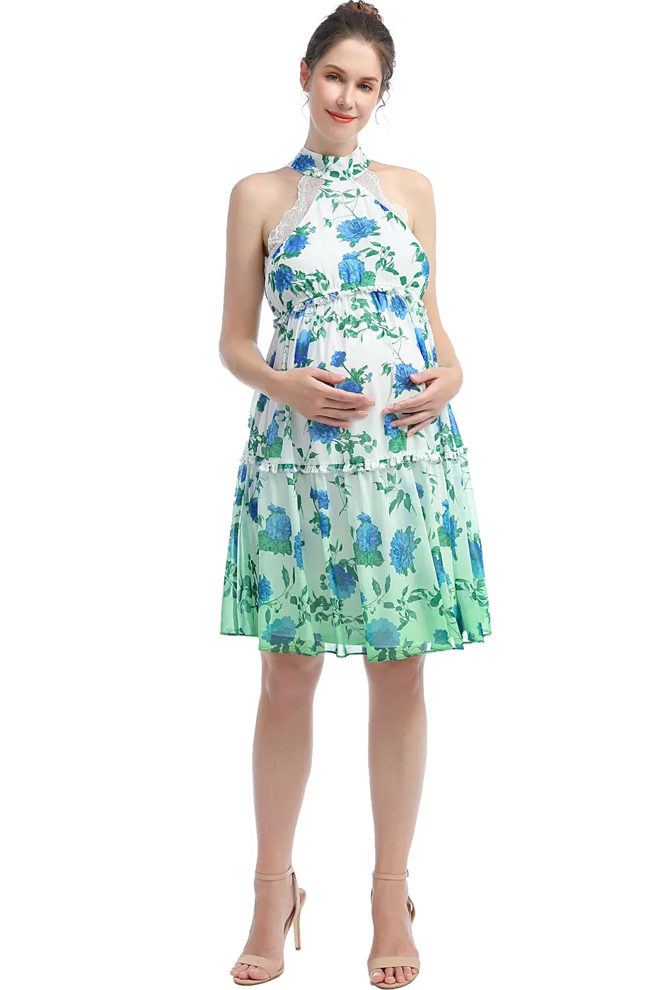 Kimi   Kai Maternity "Norah" A-Line Dress