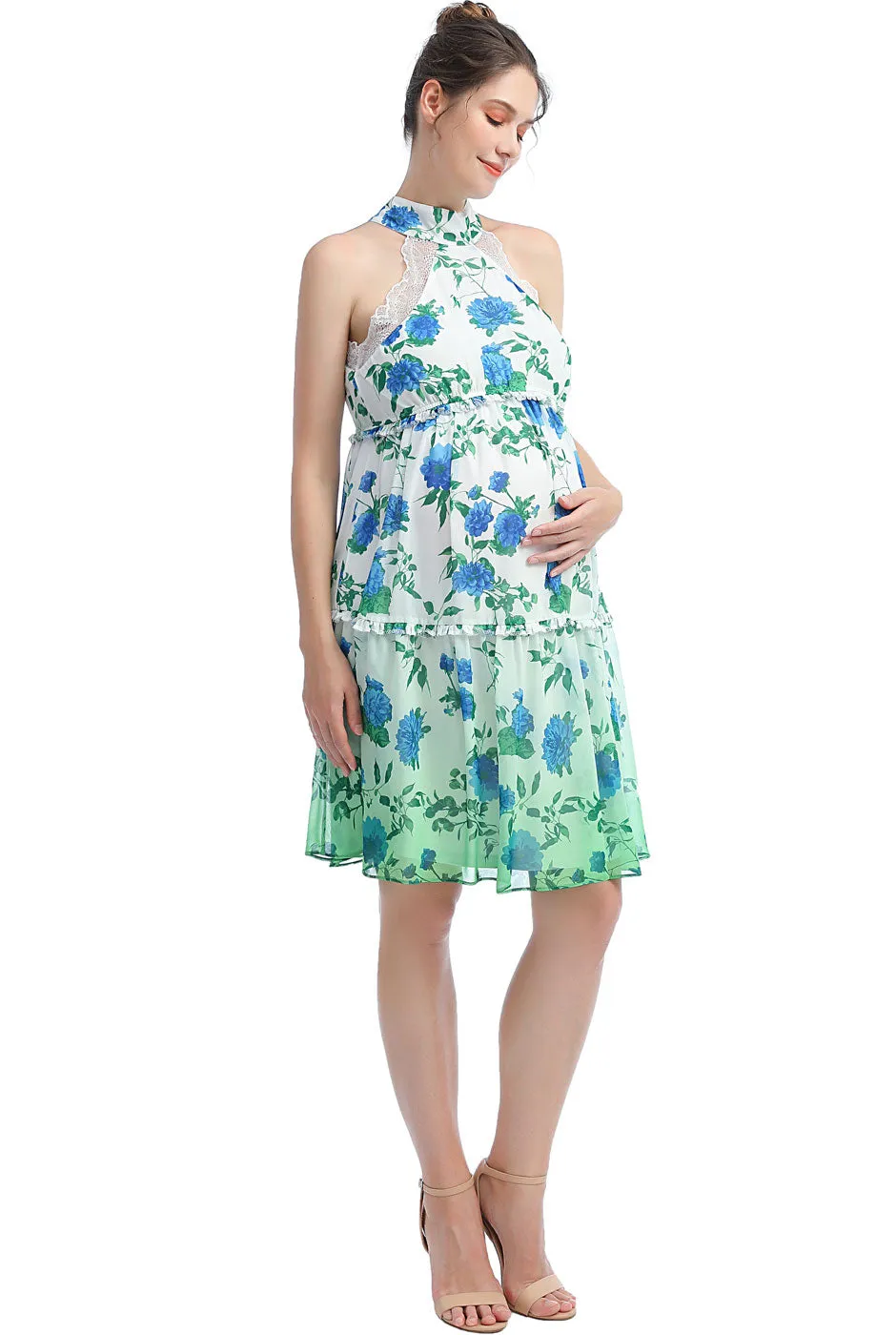Kimi   Kai Maternity "Norah" A-Line Dress