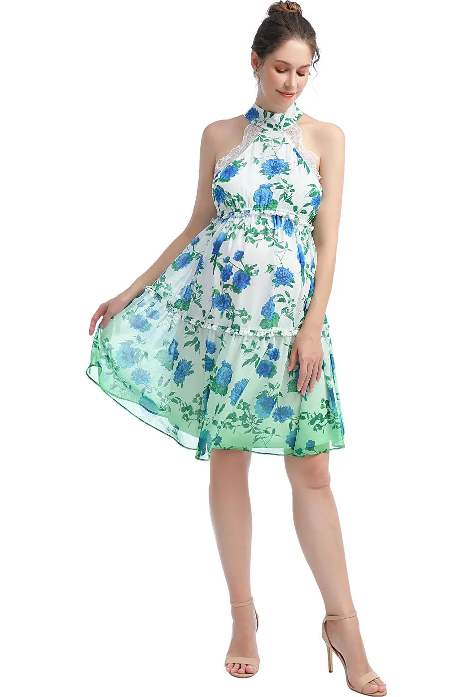 Kimi   Kai Maternity "Norah" A-Line Dress