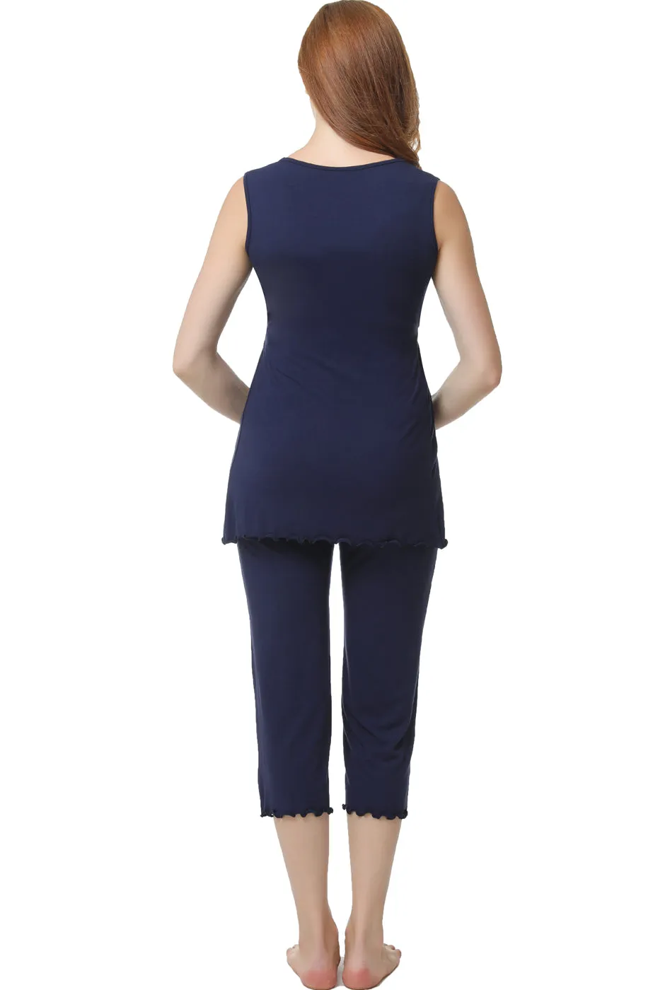 Kimi   Kai Maternity "Penny" Nursing PJ Set